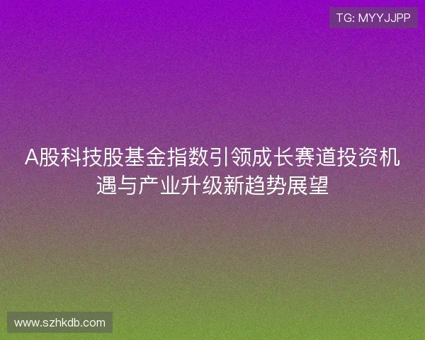A股科技股基金指数引领成长赛道投资机遇与产业升级新趋势展望